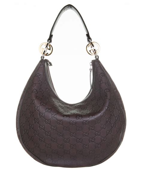 gucci leather monogram hobo bag|gucci guccissima hobo bag.